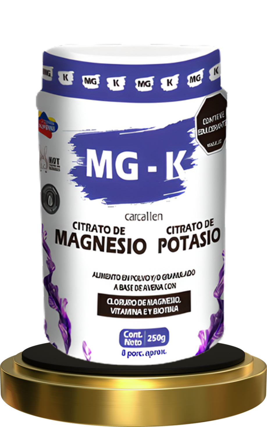 CITRATO DE MAGNESIO + CITRATO DE POTASÍO. 250 gr