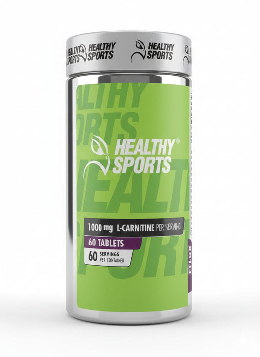 Healthy Sports L-Carnitine 1000mg X 60 CAPS– Energía y Quema de Grasa Natural