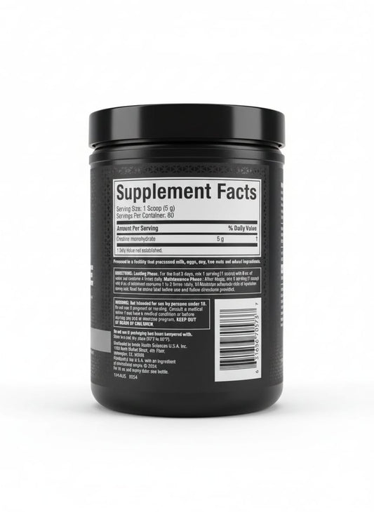 MUSCLETECH PLATINIUM CREATINA MONOHIDRATADA X 80 SERVICIOS